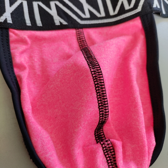 Marco Marco jock Core Collection PINK heathered jersey sexy Medium Large NWT - Picture 3 of 8